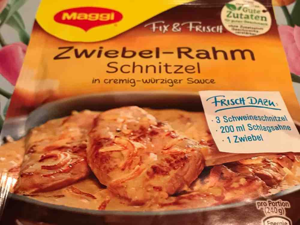 Maggi, Maggi Fix: Zwiebel-Rahm Schnitzel (zubereitet) Kalorien - Neue ...