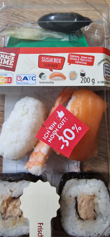 Sushi-Box, 2 Nigiri, 4 HosoMaki, 2 Futo Maki von byscha | Hochgeladen von: byscha