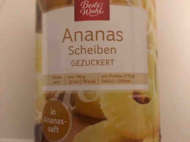 Ananas Scheiben, gezuckert von Atze83 | Hochgeladen von: Atze83