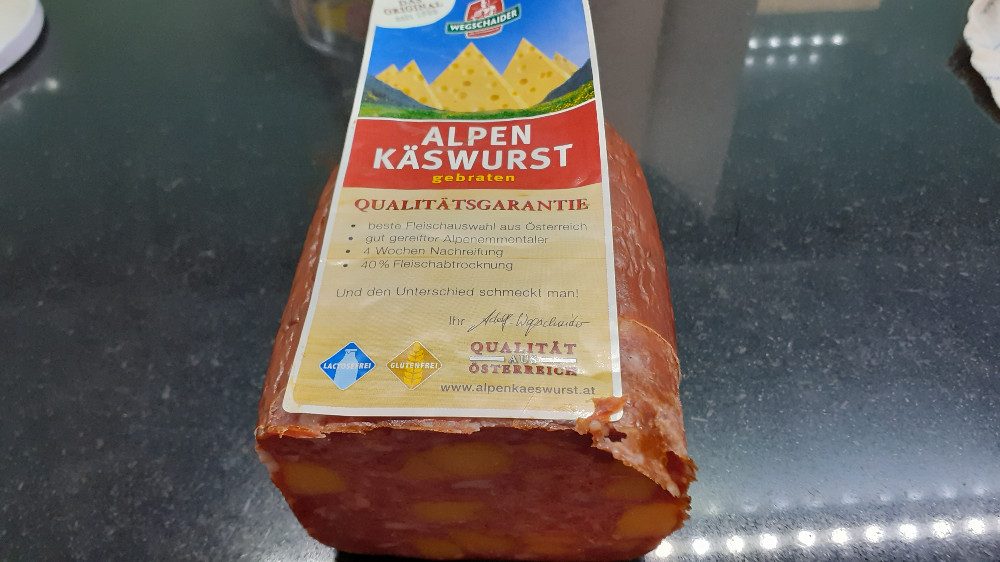 Alpenkäswurst gebraten von schuppi0305464 | Hochgeladen von: schuppi0305464