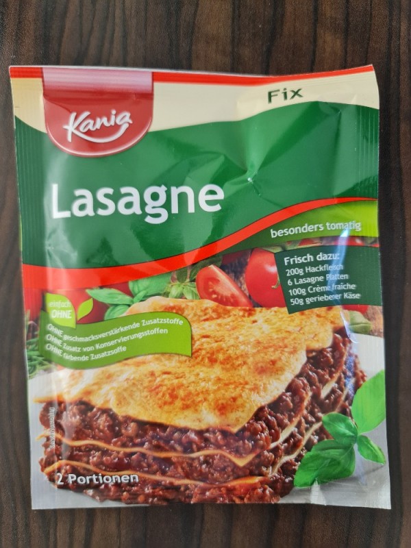Fix Lasagne, (Trockenprodukt) von Zeraphine2608 | Hochgeladen von: Zeraphine2608