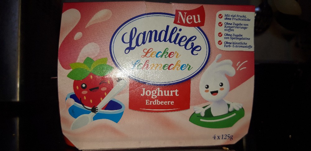 Lecker Schmecker Joghurt  Erdbeere, Joghurt von Martina Schreine | Hochgeladen von: Martina Schreiner