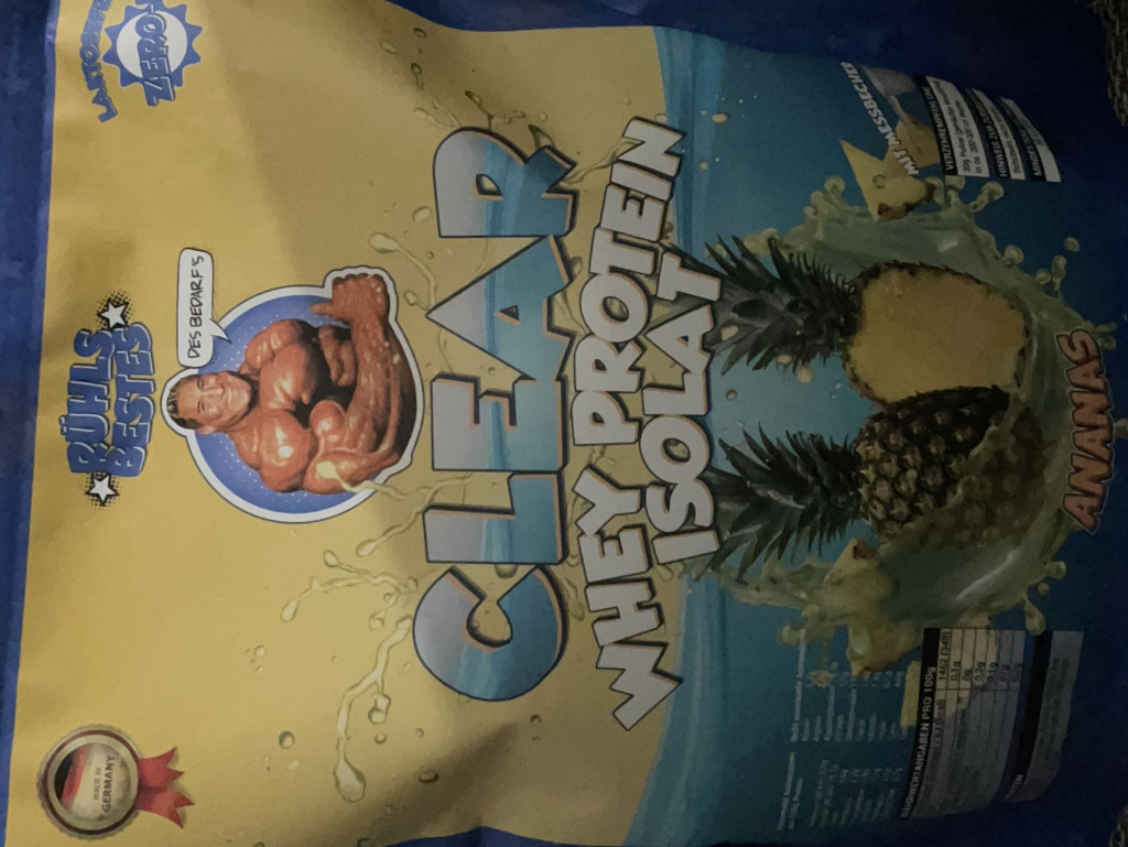 Rühls Bestes Clear Whey Protein Isolat, Ananas von annikaklieman | Hochgeladen von: annikakliemanne545