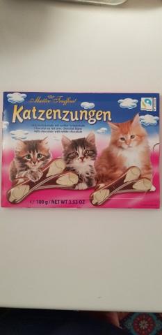 Katzenzungen, Vollmilchschokolade mit Weißer Schokolade vo | Hochgeladen von: Atomino