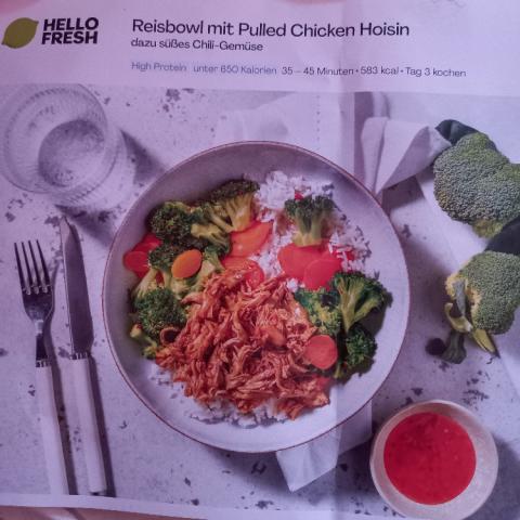 Reisbowl mit Pulled Chicken Hoisin, Hello fresh von briddel01 | Hochgeladen von: briddel01