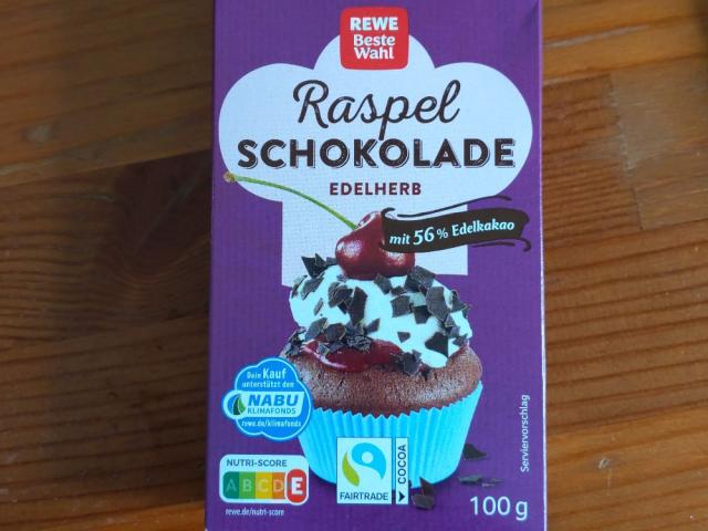 Rewe Raspel Schokolade edelherb by hasnoname | Uploaded by: hasnoname