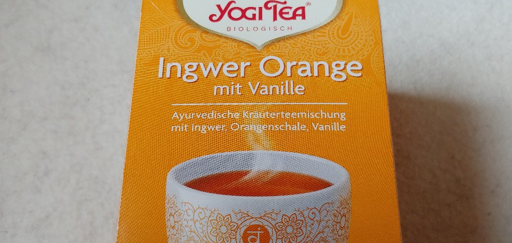 Yogi Tea Ingwer Orange mit Vanille von hardy1912241 | Hochgeladen von: hardy1912241
