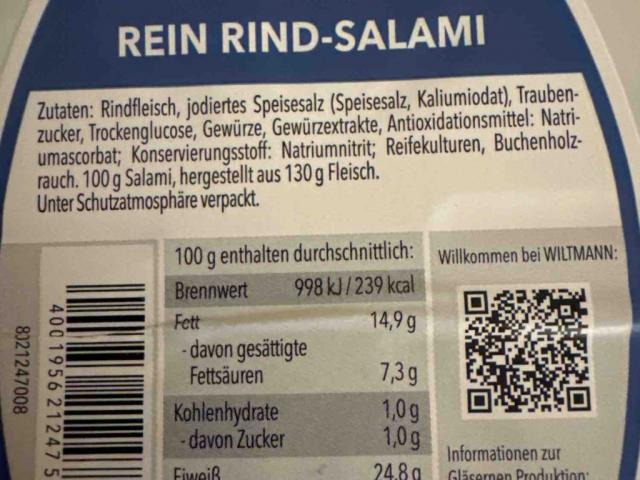 Rein Rind-Salami von swernersen | Hochgeladen von: swernersen