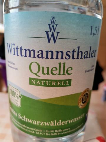 Wittmannsthaler Quelle Naturell | Hochgeladen von: Ralleybiene