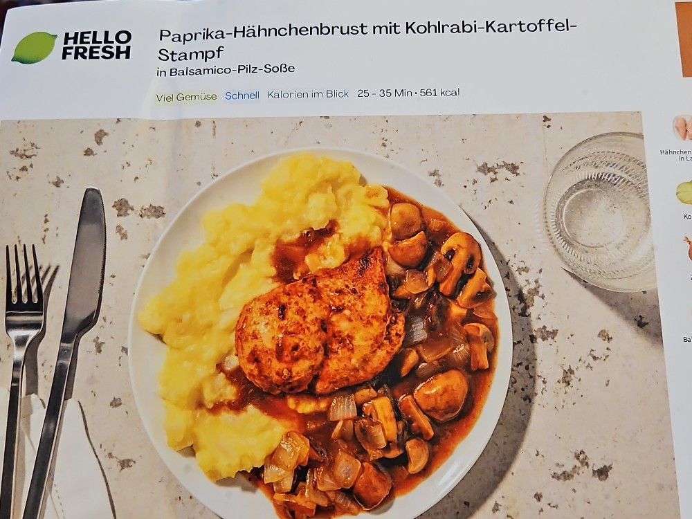 Hello Fresh Paprika Hähnchenbrust mit Kartoffel Kohlrabi Stampf | Hochgeladen von: thomas.gierlinger@gmail.com Hello Fresh Paprika Hähnchenbrust mit Kartoffel Kohlrabi Stampf | Hochgeladen von: thomas.gierlinger@gmail.com