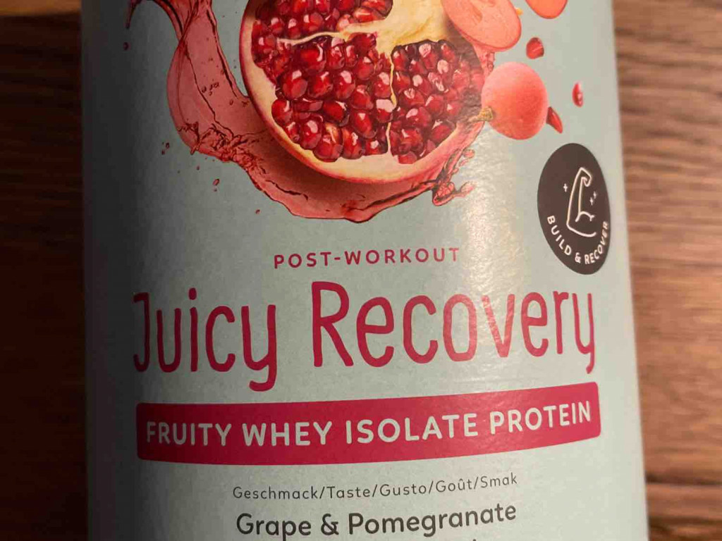 juicy recovery, fruit whey   isolate protein von taminchen | Hochgeladen von: taminchen