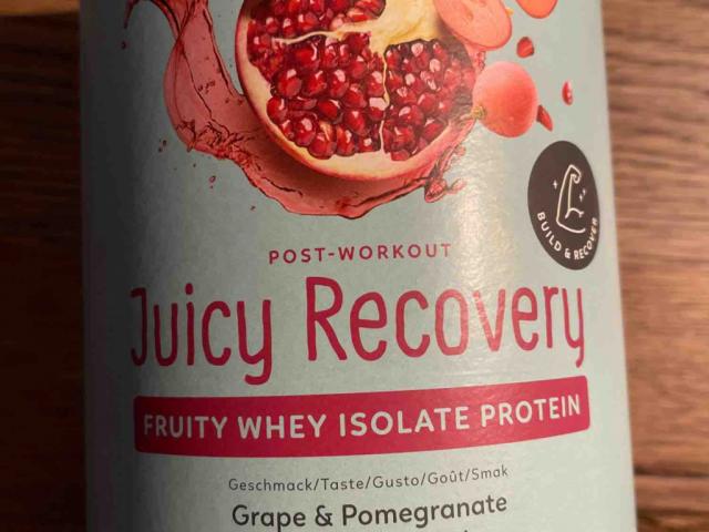 juicy recovery, fruit whey   isolate protein von taminchen | Hochgeladen von: taminchen