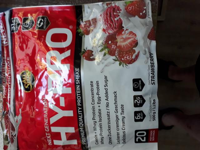 Hy-Pro Protein Shake Erdbeere | Hochgeladen von: genussmensch