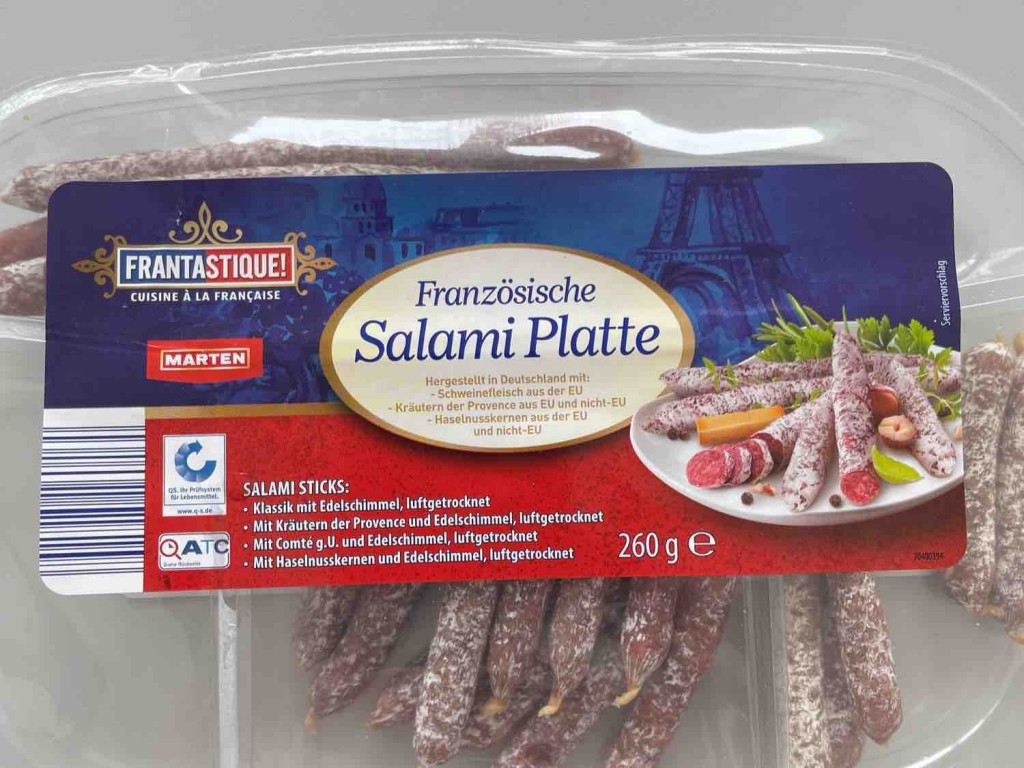 Französische Salami Platte, Klassik von Psike2k14 | Hochgeladen von: Psike2k14