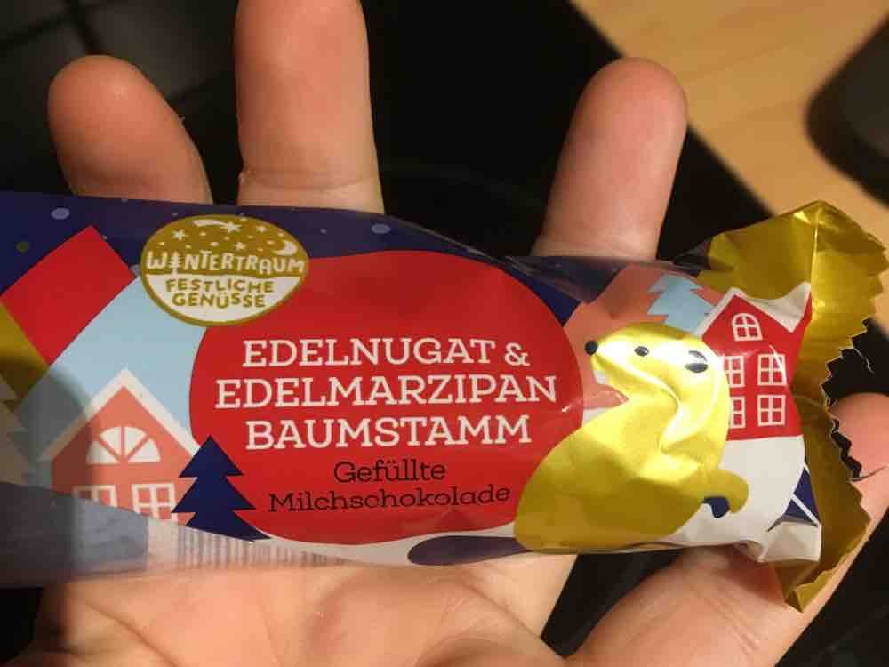 Edelnugat & Edelmarzipan Baumstamm von yvonnema | Hochgeladen von: yvonnema