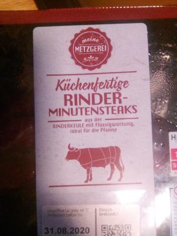 Rinder Minutensteaks von Lucky Juliano | Hochgeladen von: Lucky Juliano