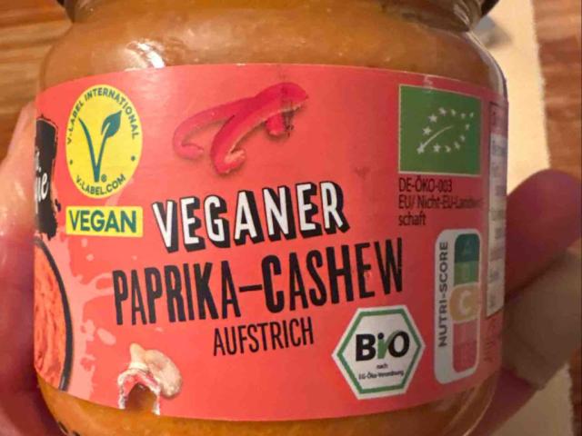 Aufstrich Paprika-Cashew, vegan by Aromastoff | Uploaded by: Aromastoff