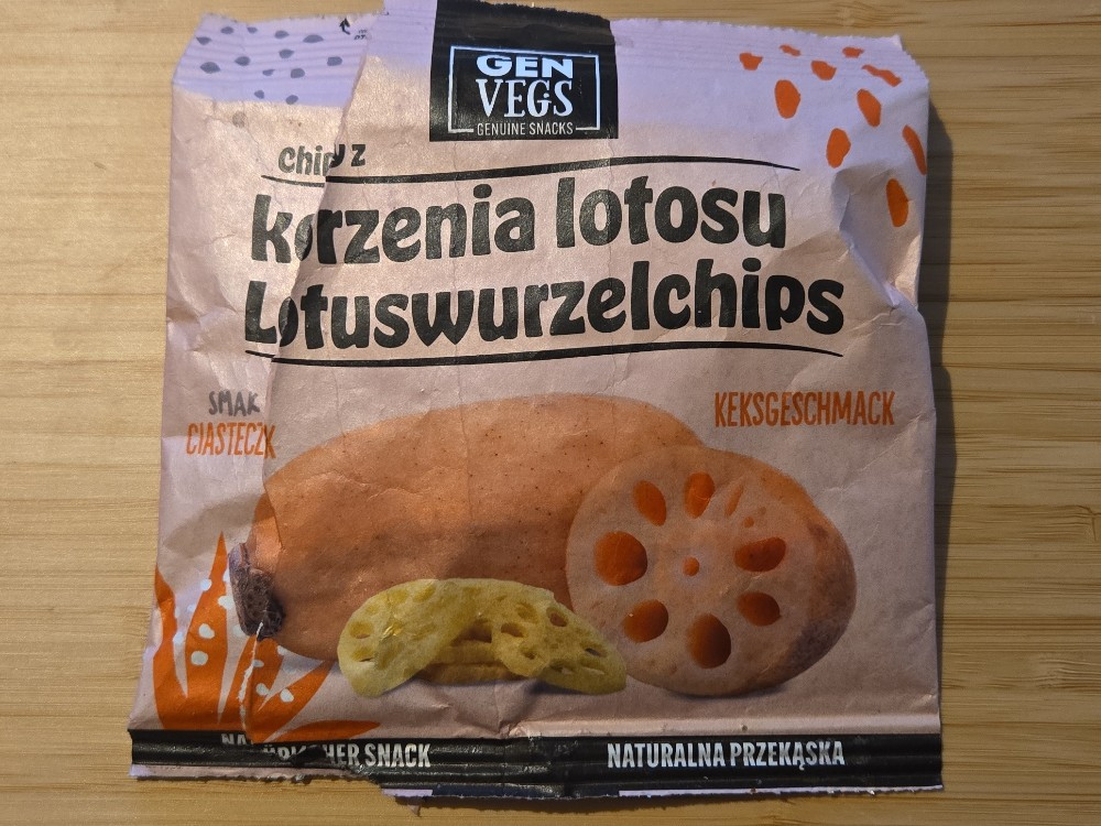 GenVegis Lotuswurzelchips, Keksgeschmack von wicker888 | Hochgeladen von: wicker888