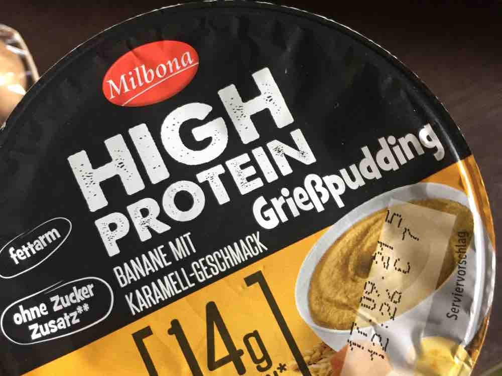 high Protein grießpudding, Banane -caramel von ilobatzi | Hochgeladen von: ilobatzi