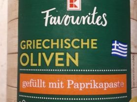 Griechische Oliven, gefüllt mit Paprikapaste | Hochgeladen von: lgnt