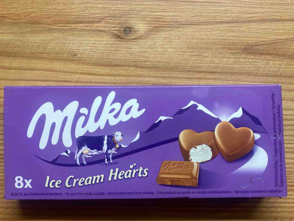 Milka Ice Cream Hearts, 8 Stück a Packung von ViviFighter | Hochgeladen von: ViviFighter