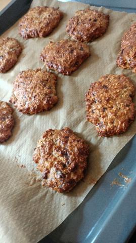 Hafer Protein Cookies, mit Schokoraspeln von Soerende | Hochgeladen von: Soerende