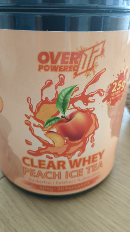 Overpowered Clear Whey Peach Ice Tea von Piet_d | Hochgeladen von: Piet_d