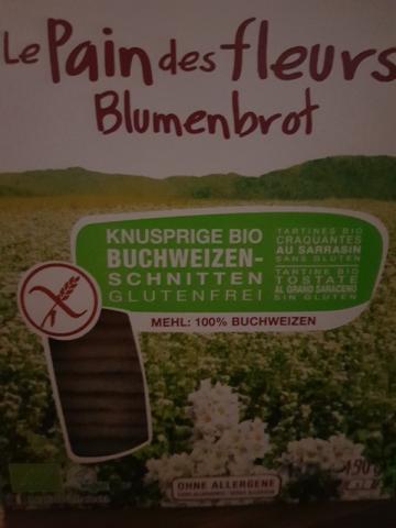 Blumenbrot Le Pain des fleurs, Knusprige BIO Schnitten, Buchweiz | Hochgeladen von: Lilly2903