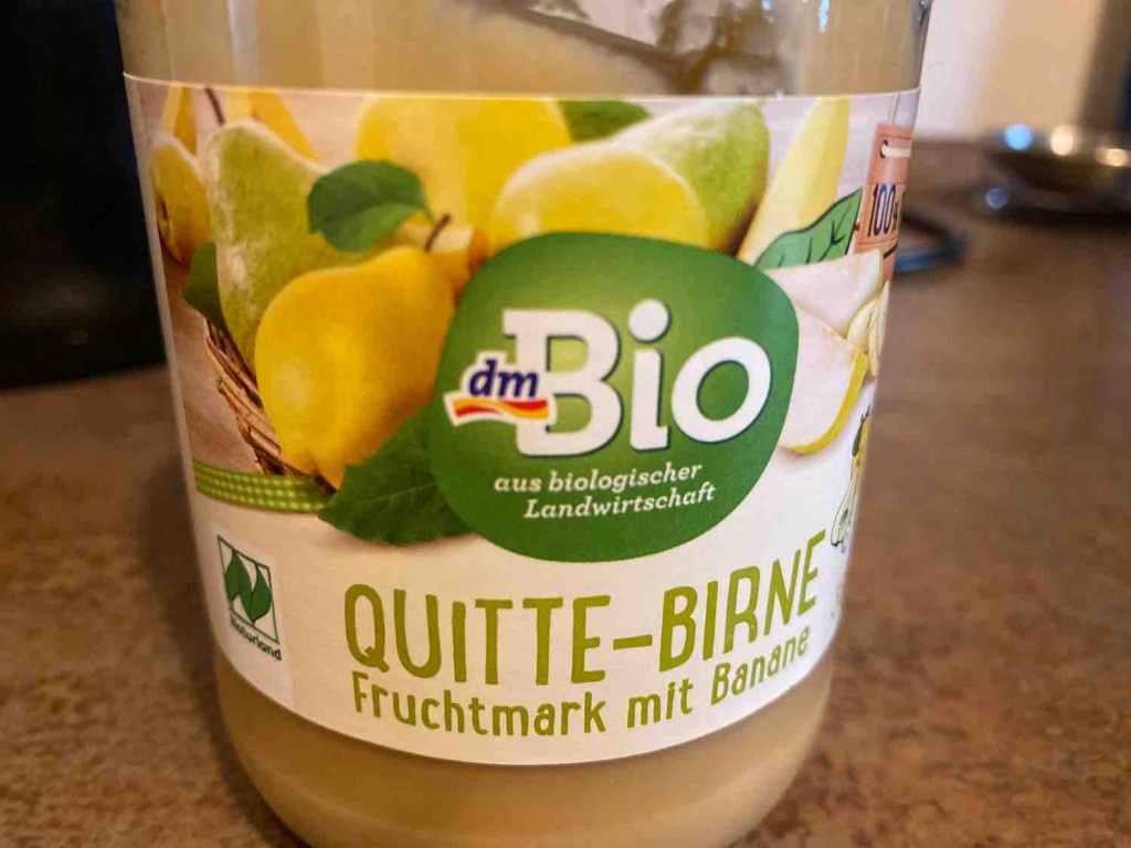 Quitte-Birne, Fruchtmark mit Banane von sarahheide32334 | Hochgeladen von: sarahheide32334