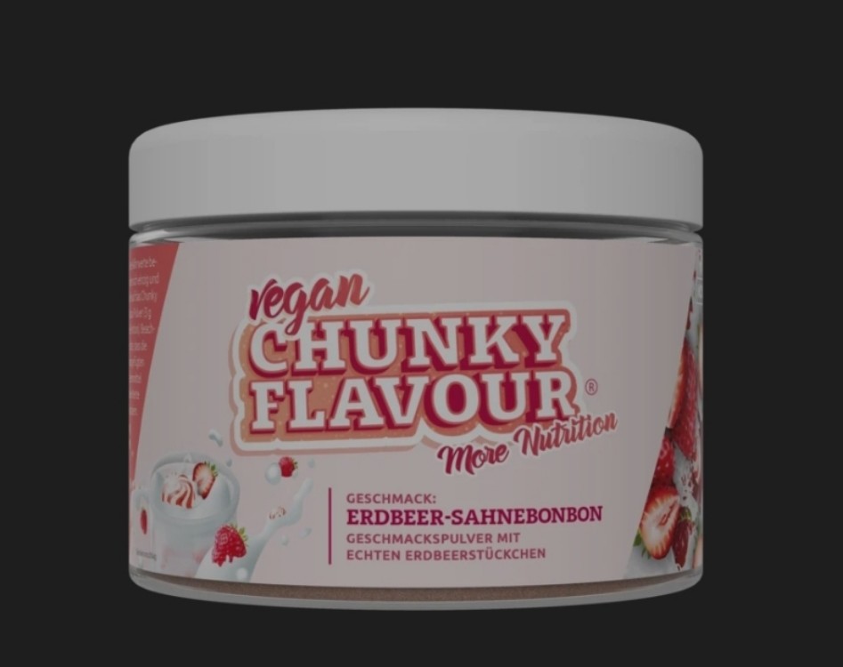 Chunky Flavour, Erdbeer-Sahnebonbon vegan von Tribi | Hochgeladen von: Tribi