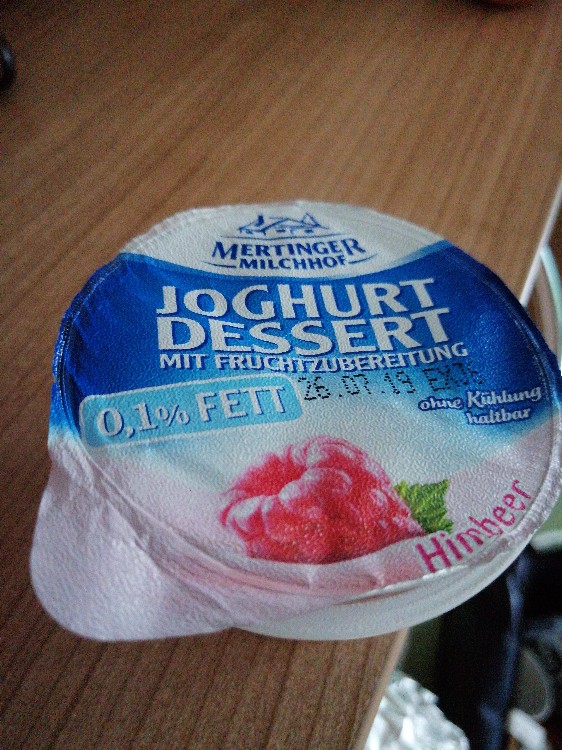 Joghurt Dessert mit Fruchtzubereitung (0,1% Fett), Himbeer von D | Hochgeladen von: Drachenherz