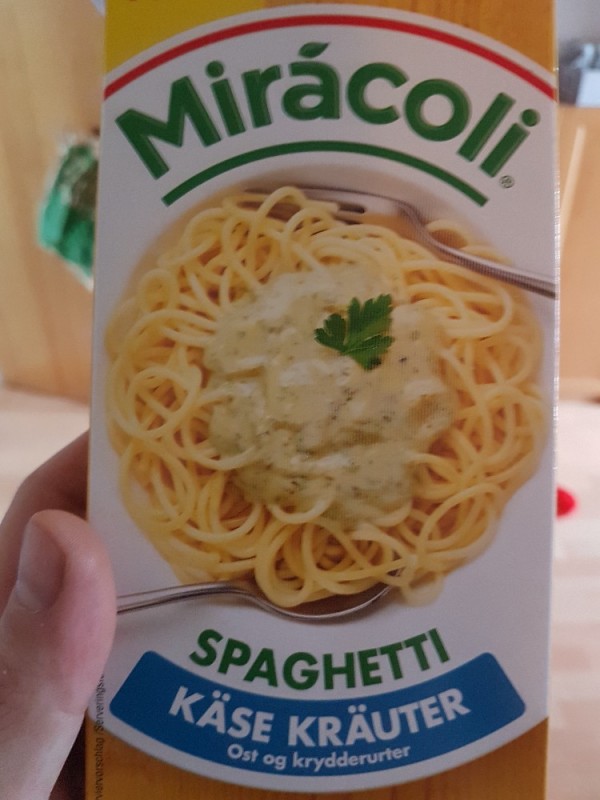 Miracoli Spaghetti Käse Kräuter von Simsala | Hochgeladen von: Simsala