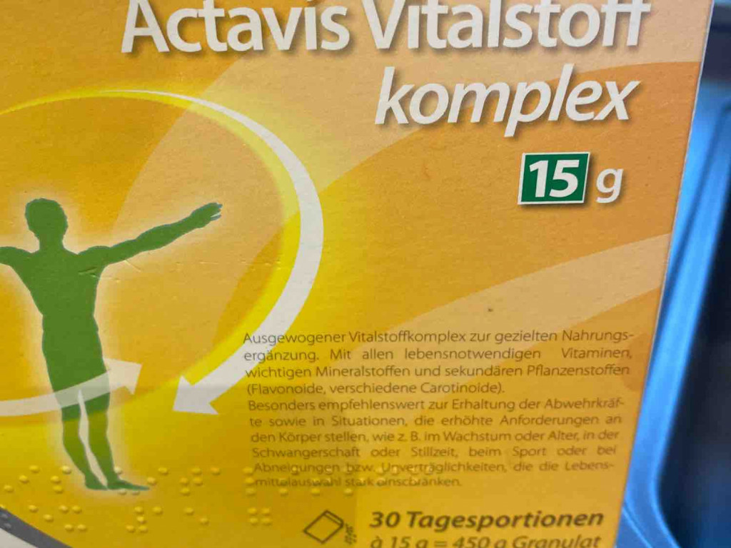 Actavis Vitalstoff komplex 15g von Peddi | Hochgeladen von: Peddi