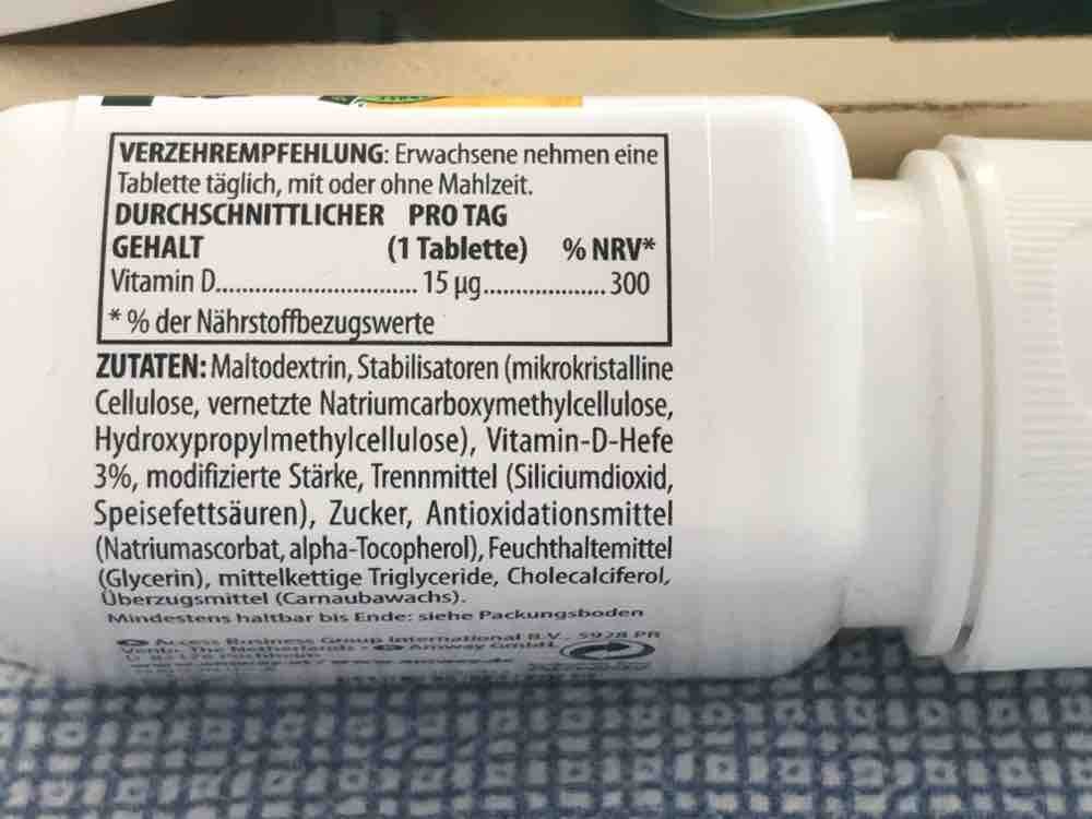 Vitamin D, 0,333g/Tablette von gernot247 | Hochgeladen von: gernot247