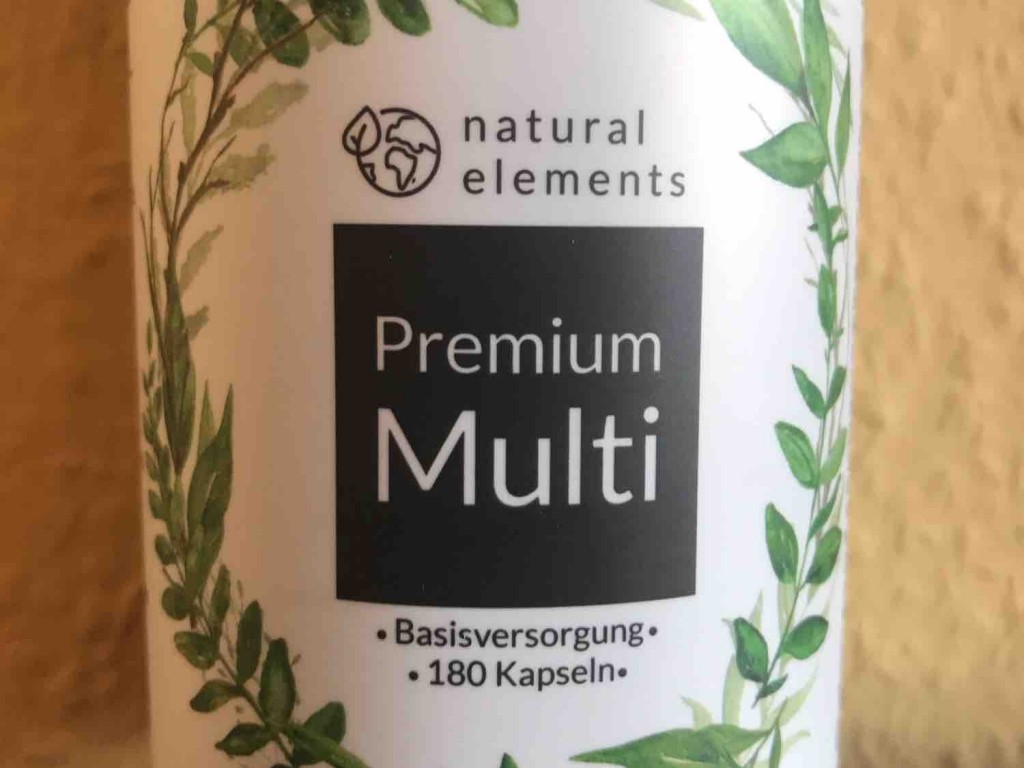 Premium Multi, Multivitamin-Präparat (Werte für 1 Kapsel) von ba | Hochgeladen von: baldrian