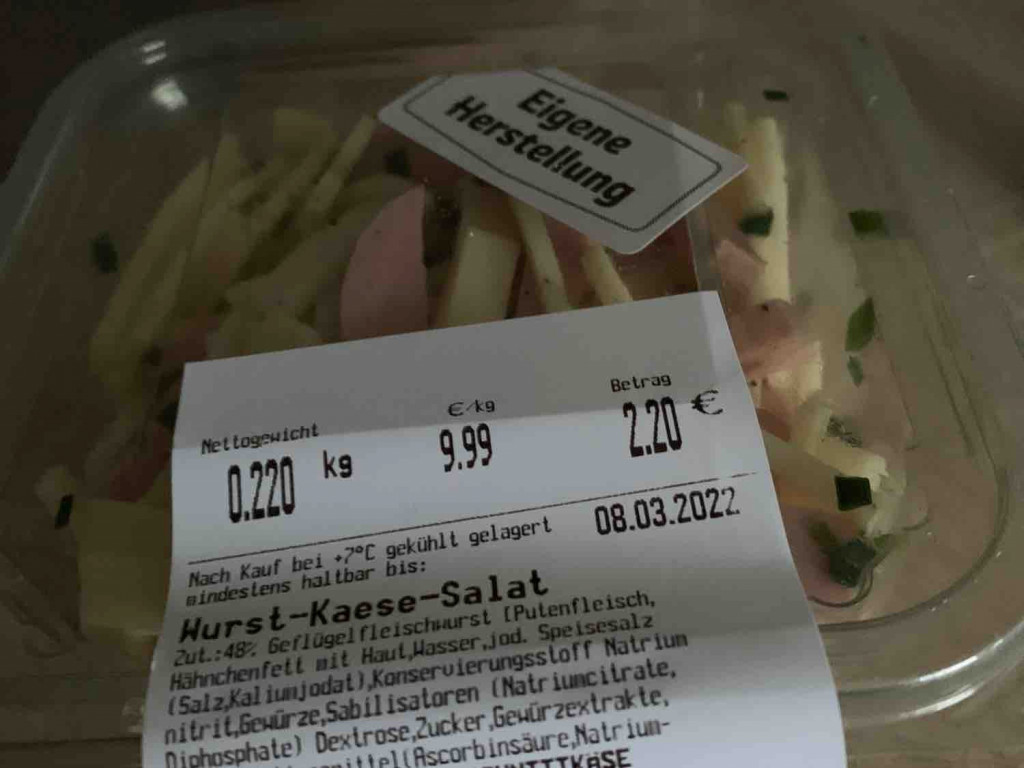 Wurst-Käse-Salat von manuelatille | Hochgeladen von: manuelatille