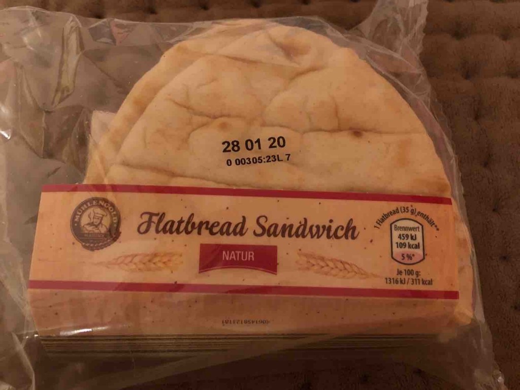 Flatbread Sandwich, Natur von alexandra.habermeier | Hochgeladen von: alexandra.habermeier