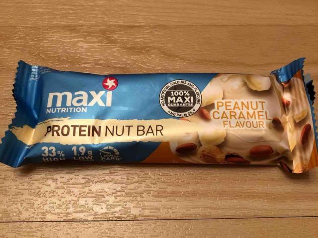 Peanut Caramel Protein Nut Bar, 45g von alexandra.habermeier | Uploaded by: alexandra.habermeier