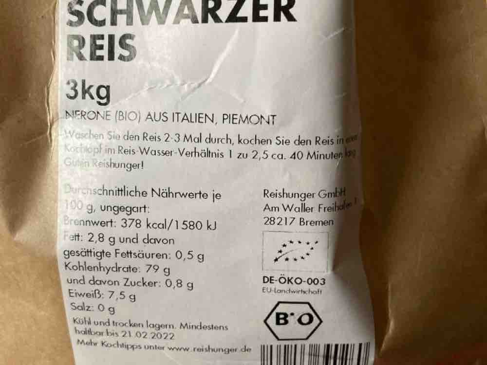Schwarzer Bio Reis, Vollkorn Bio von Fredholder | Hochgeladen von: Fredholder