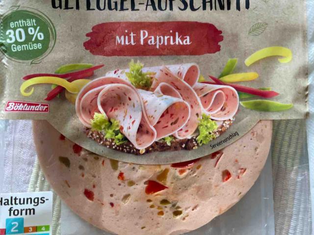 Geflügel-Aufschnitt mit Paprika von DianaHerglotz | Hochgeladen von: DianaHerglotz