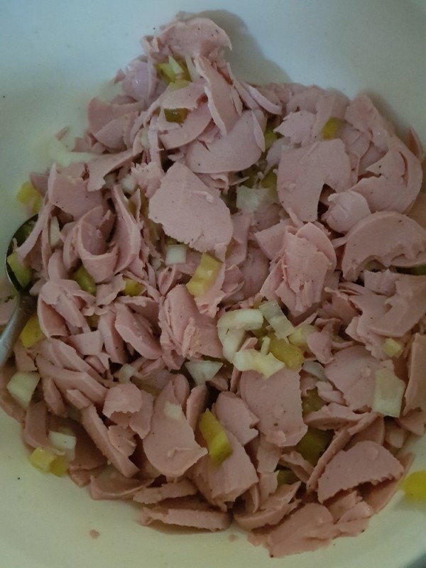 Original bayrischer Wurstsalat, bayrisch von Lilly2903 | Hochgeladen von: Lilly2903