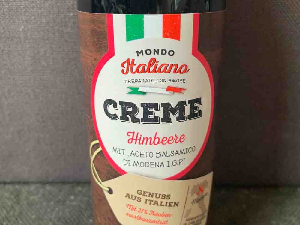 Creme Himbeere, mit ?Aceto  Balsamico di Modena I.G.P.? von SaMk | Hochgeladen von: SaMkrkl
