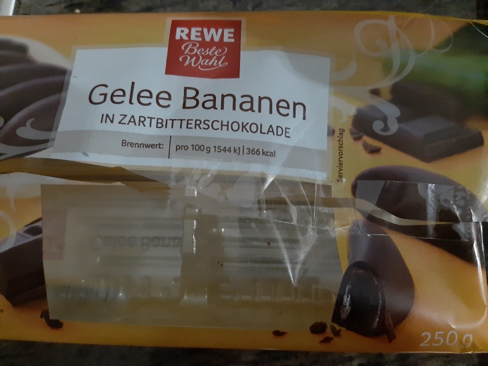 Gelee Bananen, in Zartbitter Schokolade von doro58 | Hochgeladen von: doro58