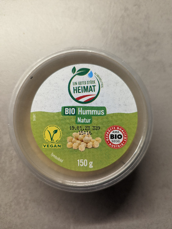 BIO Hummus Natur von Alutrex | Hochgeladen von: Alutrex