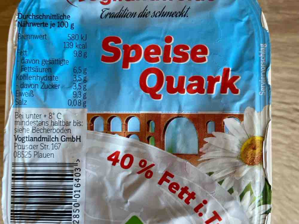 Speise Quark, 40% fett von nbsh | Hochgeladen von: nbsh