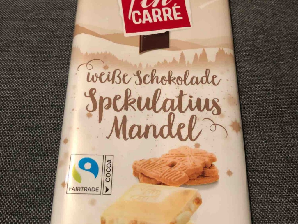 Weiße Schokolade Spekulatius-Mandel, Schokolade von Fergy | Hochgeladen von: Fergy