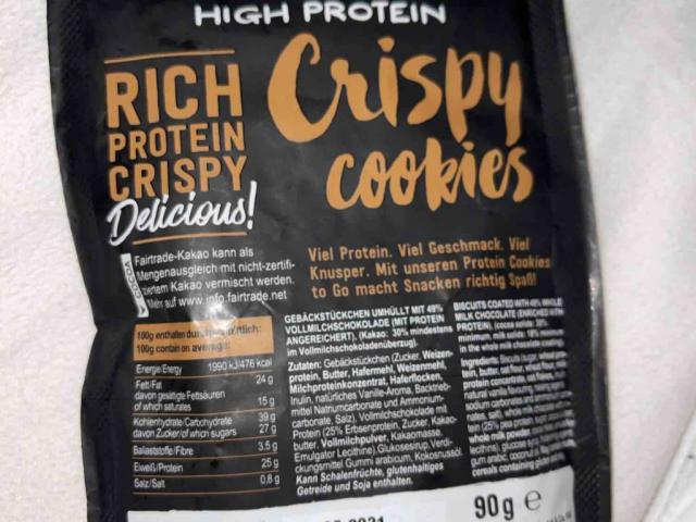 Crispy Cookies, high protein by exhilaratio | Uploaded by: exhilaratio