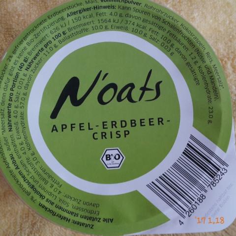 Noats, Apfel-Erdbeer-Crips | Hochgeladen von: Enomis62