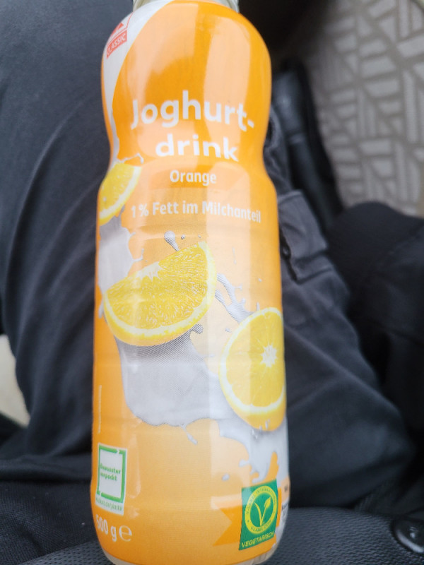 Joghurt Drink Orange, 1% Fett im Milchanteil von Noah-Noel | Hochgeladen von: Noah-Noel