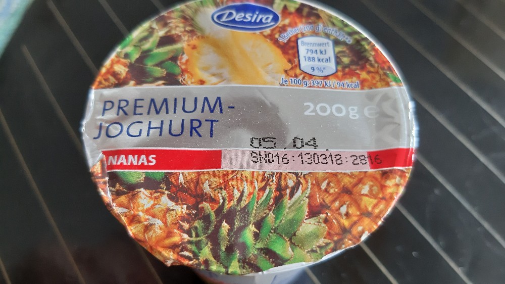 Premium-Joghurt, Ananas von papascholz690 | Hochgeladen von: papascholz690